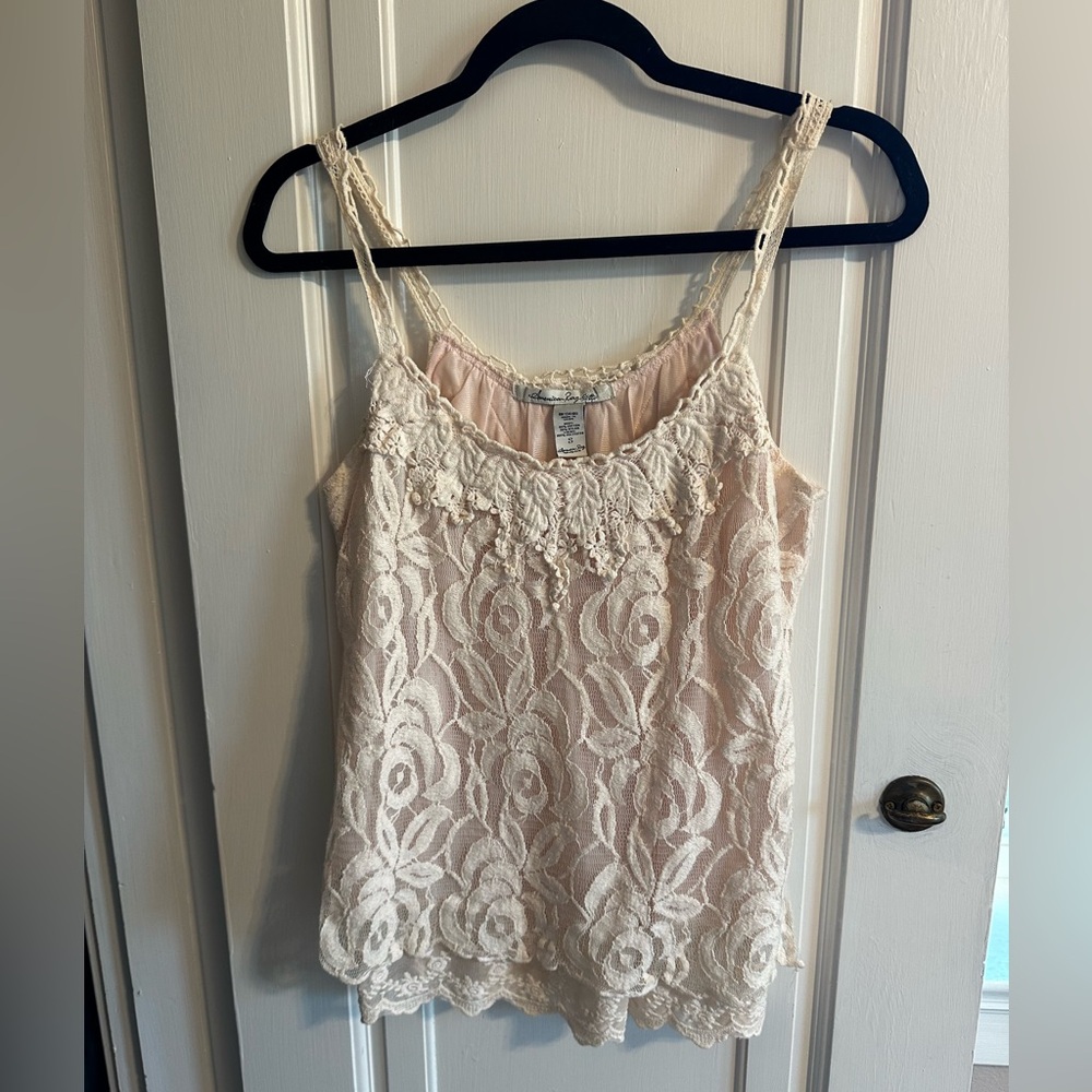 Lace Detail Top